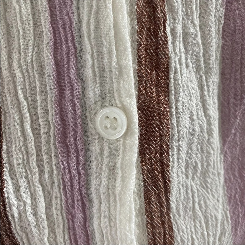 Madewell Striped Multicolor Women's Top - Picture 5 of 8